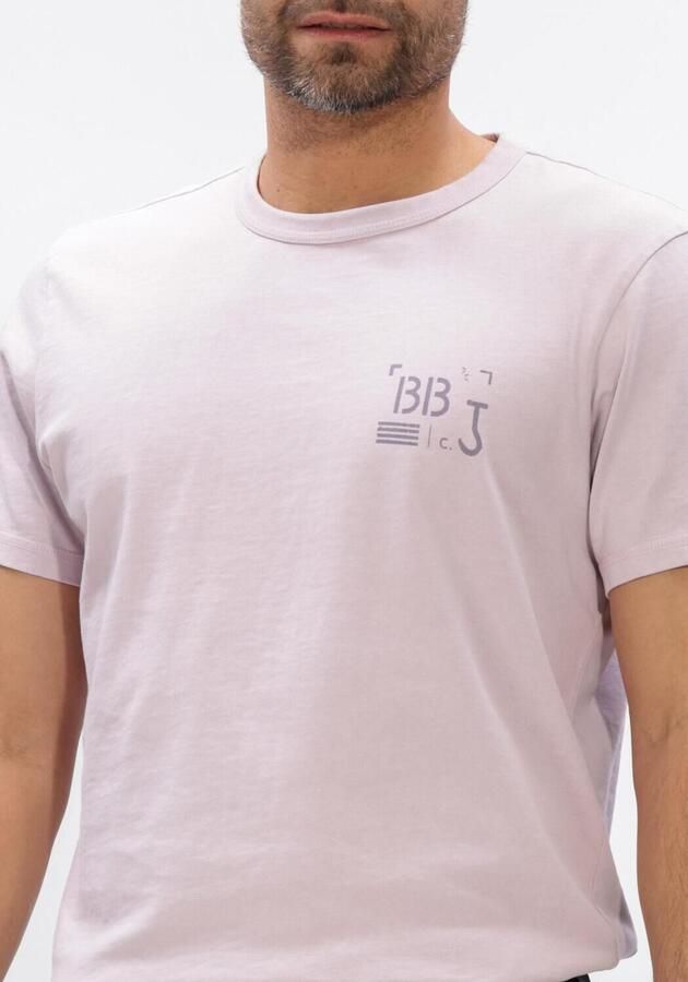 BUTCHER OF BLUE Heren Polo's & T-shirts Army Stencil Tee Lila - Foto 4
