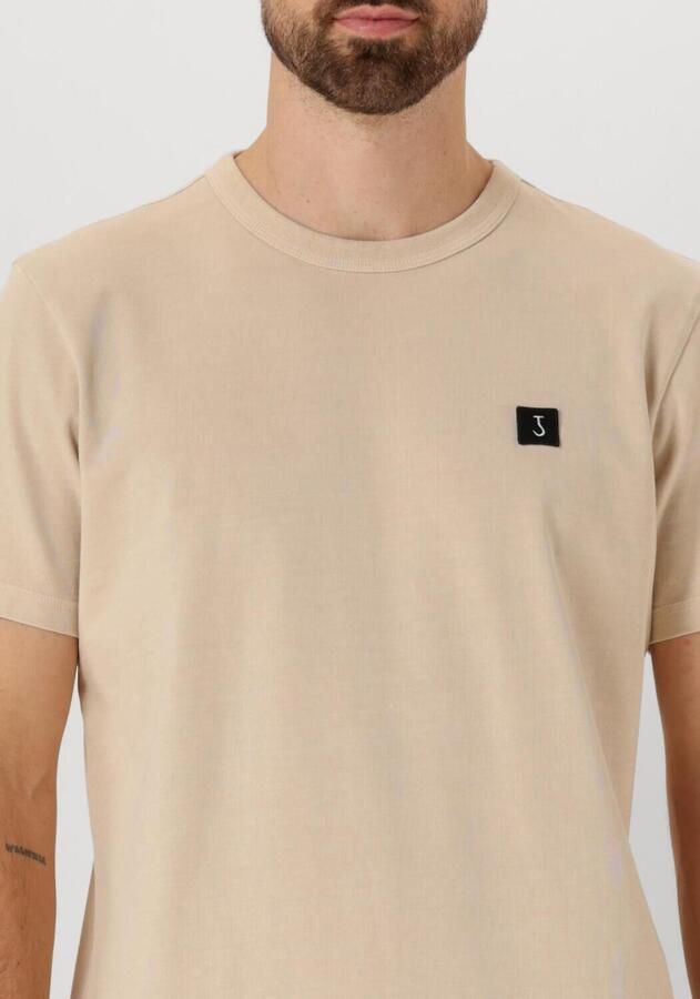 Butcher of Blue regular fit T-shirt Army van biologisch katoen beige grey