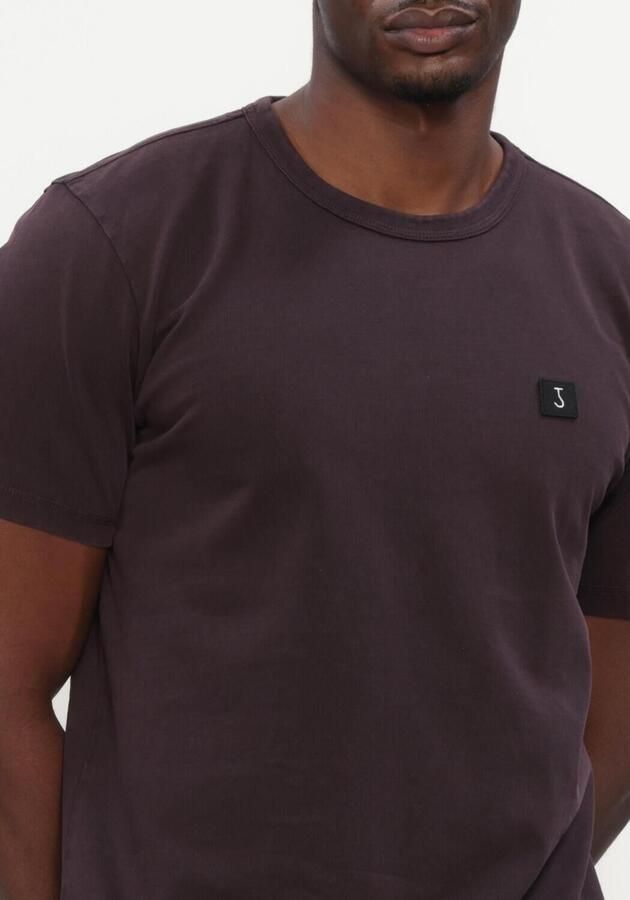BUTCHER OF BLUE Heren Polo's & T-shirts Army Tee Bordeaux - Foto 4