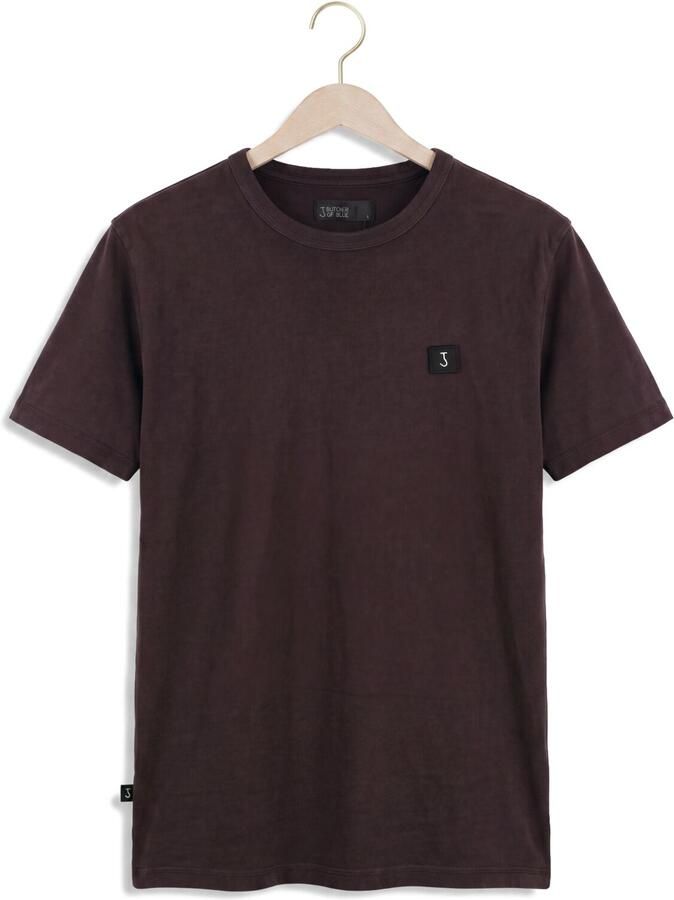 BUTCHER OF BLUE Heren Polo's & T-shirts Army Tee Bordeaux - Foto 2