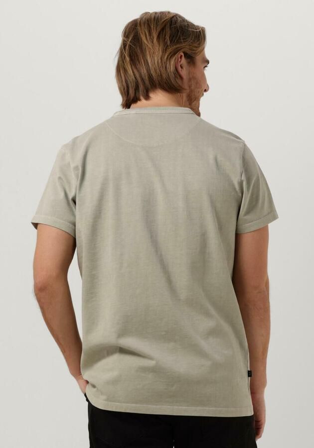 Butcher of Blue regular fit T-shirt Army van katoen dk. delphi green - Foto 2