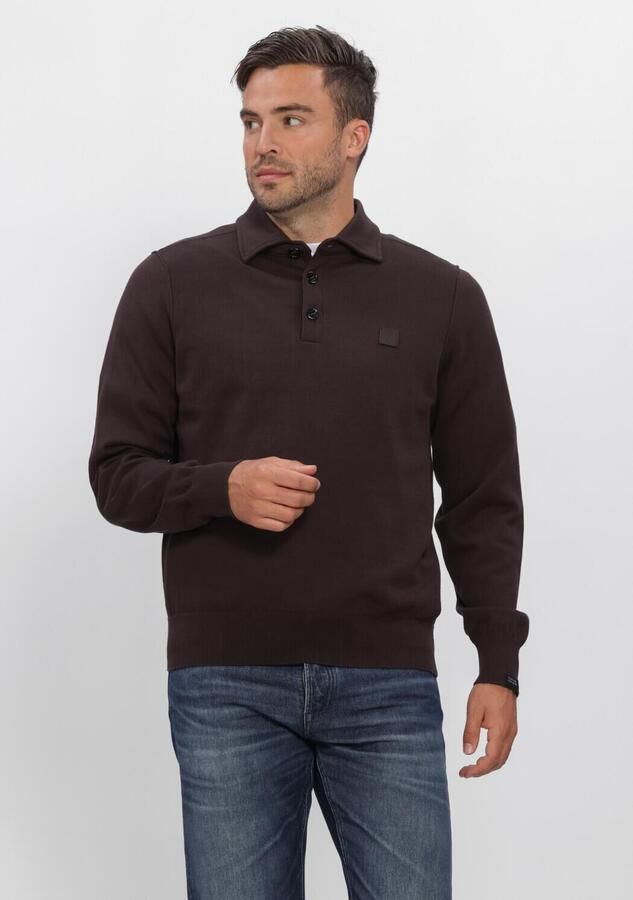 BUTCHER OF BLUE Heren Polo's & T-shirts Clifden Co Polo Bruin