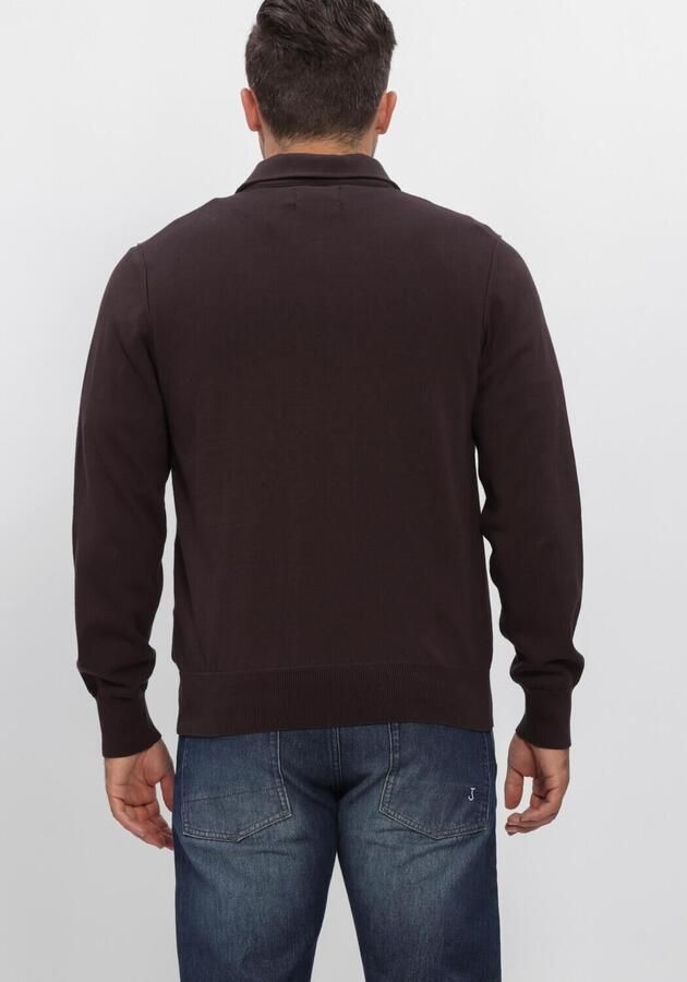 BUTCHER OF BLUE Heren Polo's & T-shirts Clifden Co Polo Bruin - Foto 3