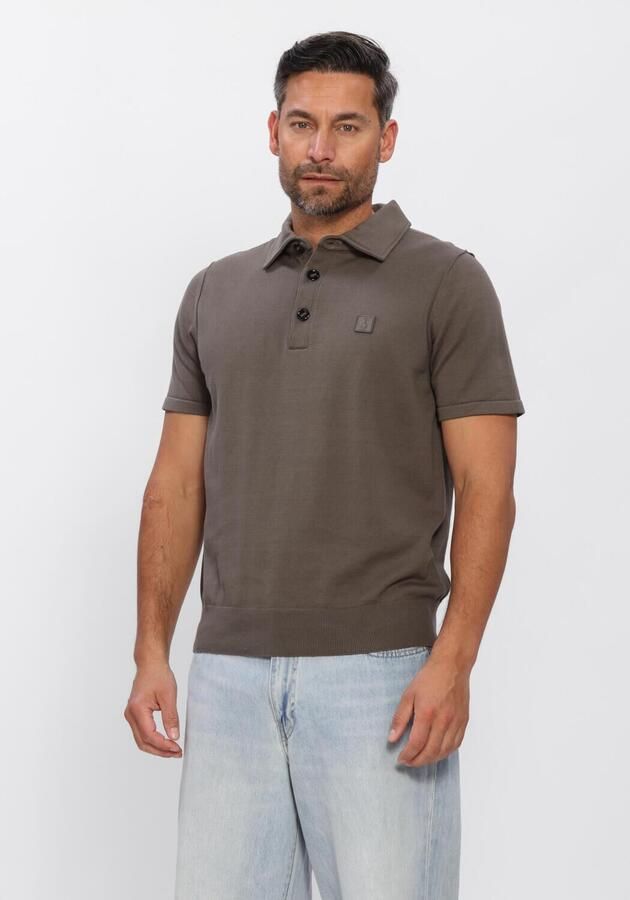 BUTCHER OF BLUE Heren Polo's & T-shirts Clifden Co Polo Ss Bruin