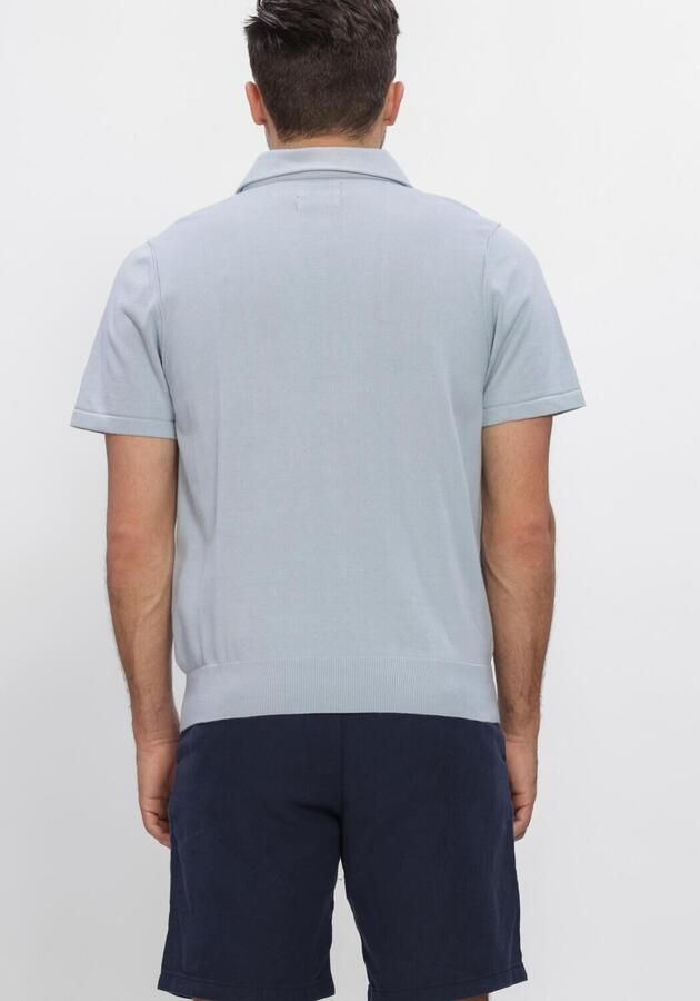 BUTCHER OF BLUE Heren Polo's & T-shirts Clifden Co Polo Ss Lichtblauw - Foto 3