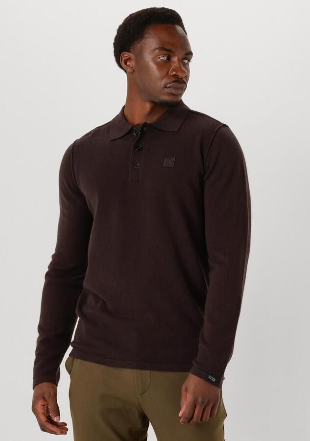 BUTCHER OF BLUE Heren Polo's & T-shirts Clifden Polo Bruin
