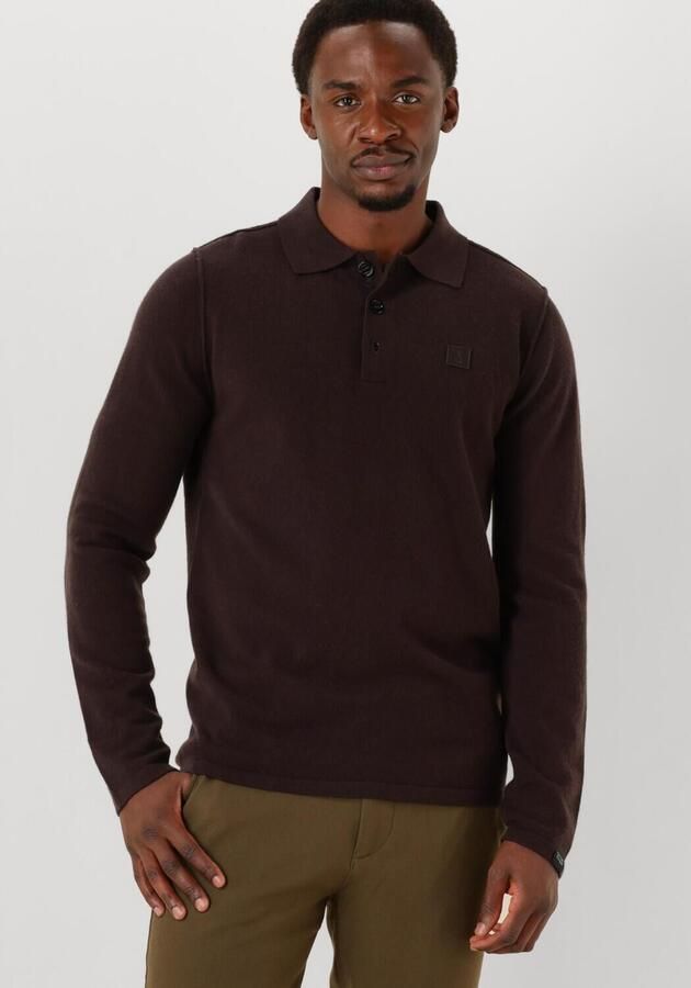 BUTCHER OF BLUE Heren Polo's & T-shirts Clifden Polo Bruin - Foto 3
