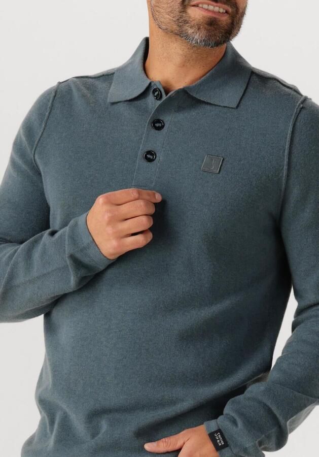 BUTCHER OF BLUE Heren Polo's & T-shirts Clifden Polo Petrol - Foto 2