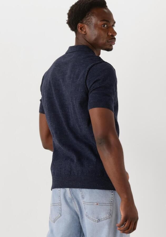 BUTCHER OF BLUE Heren Polo's & T-shirts Lt Clifden Polo Donkerblauw