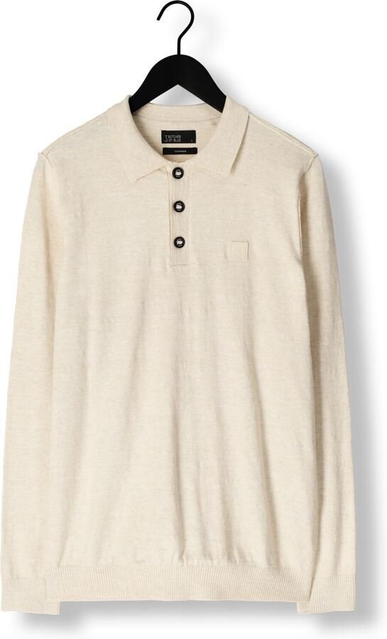 BUTCHER OF BLUE Heren Polo's & T-shirts Lt Clifden Polo L s Beige - Foto 2