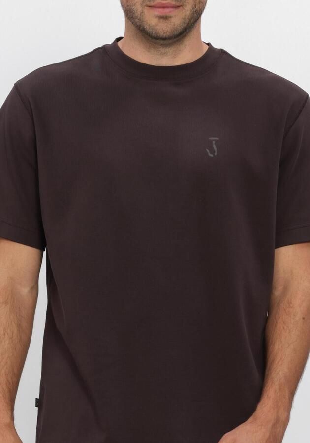 BUTCHER OF BLUE Heren Polo's & T-shirts Mercer Loose Tee Bruin - Foto 4
