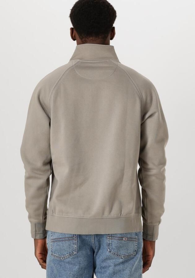 BUTCHER OF BLUE Heren Truien & Vesten Army Half Zip Grijs