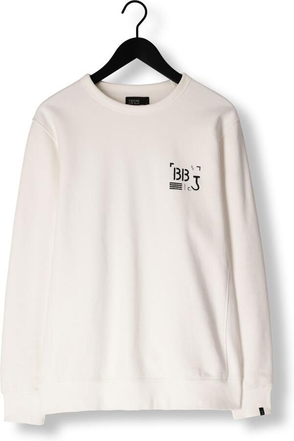 BUTCHER OF BLUE Heren Truien & Vesten Army Stencil Crew Wit - Foto 3