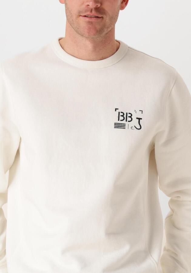 BUTCHER OF BLUE Heren Truien & Vesten Army Stencil Crew Wit - Foto 2