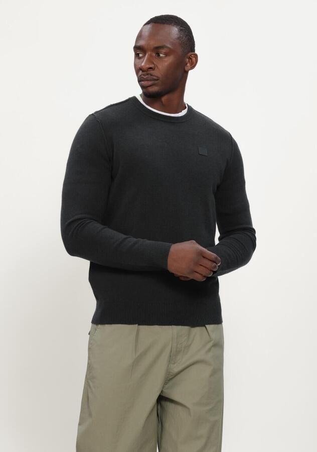 Butcher of Blue regular fit gebreide trui met wol conda green