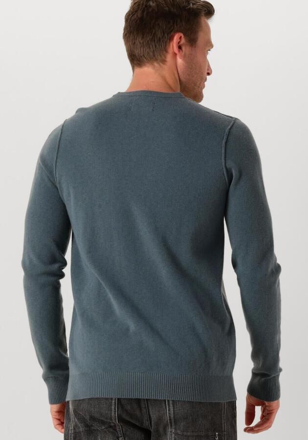 BUTCHER OF BLUE Heren Truien & Vesten Clifden Crew Grijs