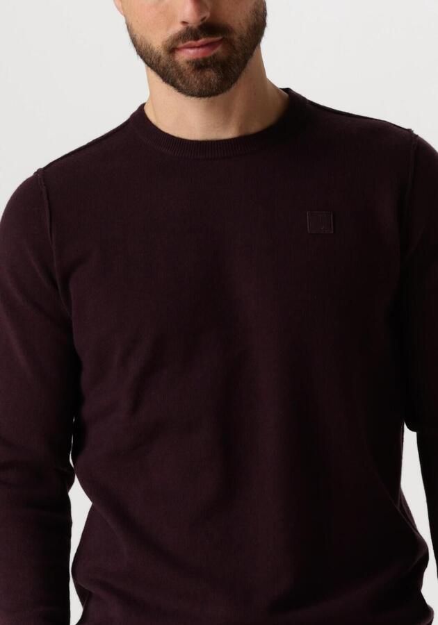 Butcher of Blue Paarse Crew Neck Sweater voor Heren Purple Heren