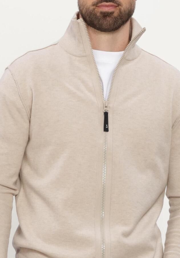 BUTCHER OF BLUE Heren Truien & Vesten Clifden Full Zip Beige - Foto 2