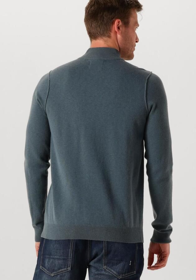 BUTCHER OF BLUE Heren Truien & Vesten Clifden Halfzip Grijs