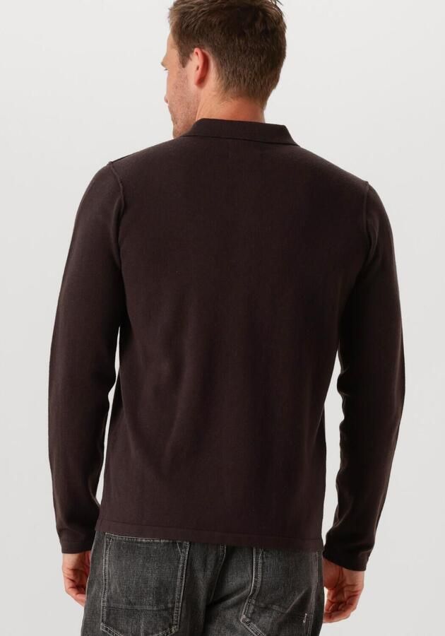 BUTCHER OF BLUE Heren Truien & Vesten Clifden Mock Bruin