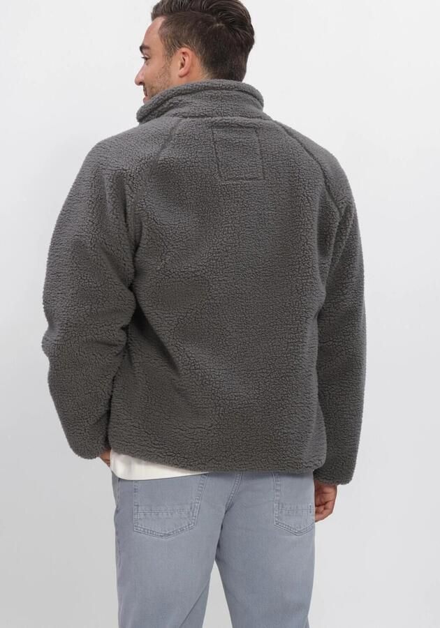 BUTCHER OF BLUE Heren Truien & Vesten Reese Fleece Jacket Donkergrijs - Foto 3