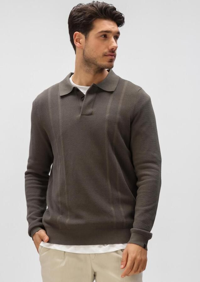 BUTCHER OF BLUE Heren Truien & Vesten Ripley Polo Ls Olijf