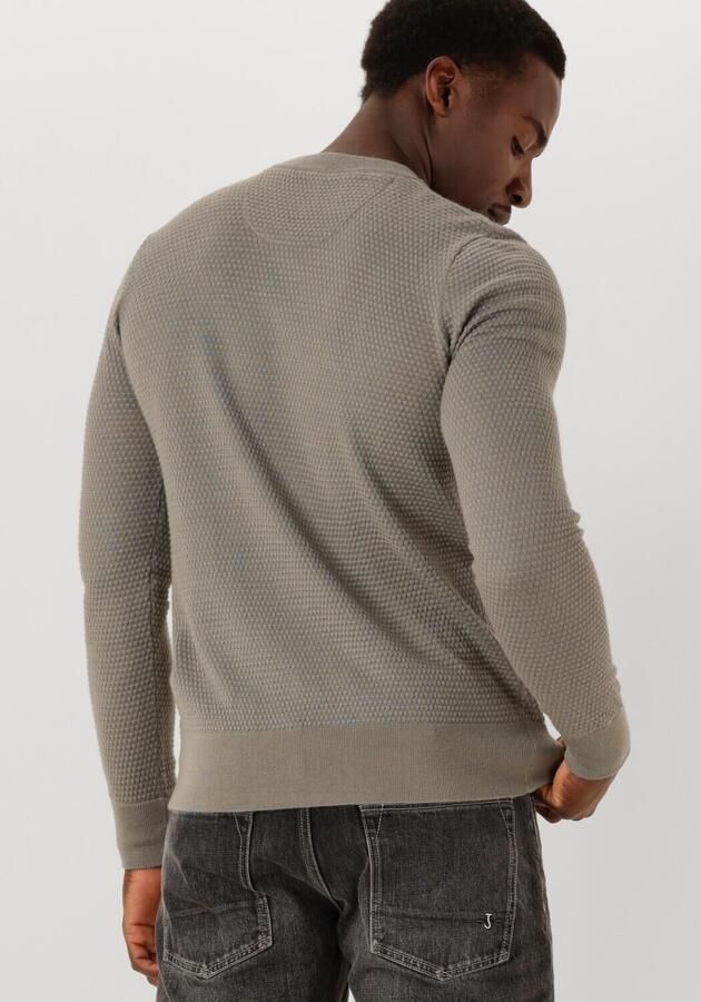 BUTCHER OF BLUE Heren Truien & Vesten Structure Crew Groen