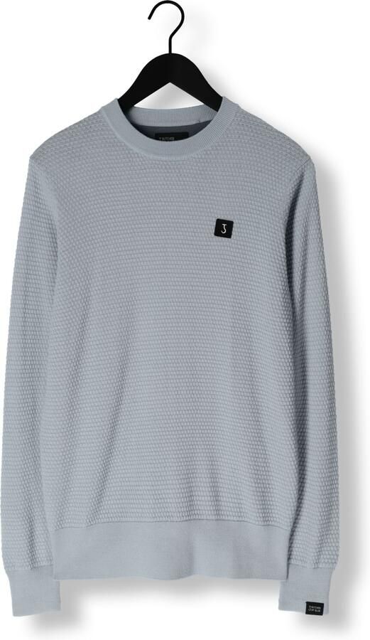 BUTCHER OF BLUE Heren Truien & Vesten Structure Crew Lichtblauw - Foto 3