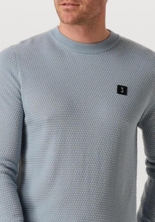 BUTCHER OF BLUE Heren Truien & Vesten Structure Crew Lichtblauw - Foto 2