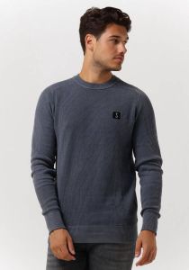Butcher of Blue Larsen Crew Knit pullover blauw 950 Blauw Heren