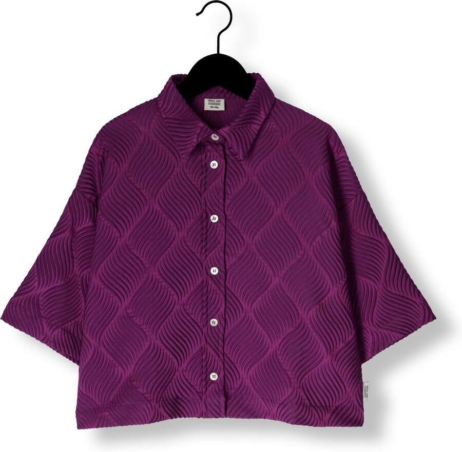 CALL ME FRANKIE Meisjes Blouses Purple Blouse Paars - Foto 3