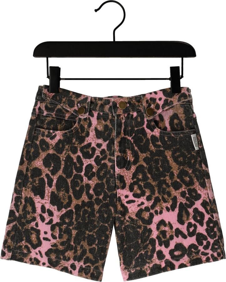 CALL ME FRANKIE Meisjes Broeken Pink Leopard Shorts Multi
