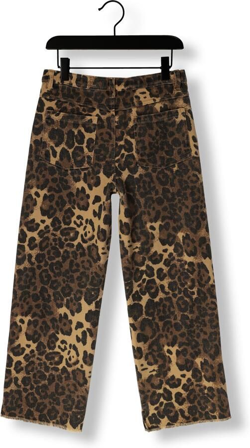 CALL ME FRANKIE Meisjes Jeans Leopard Pants Bruin - Foto 2