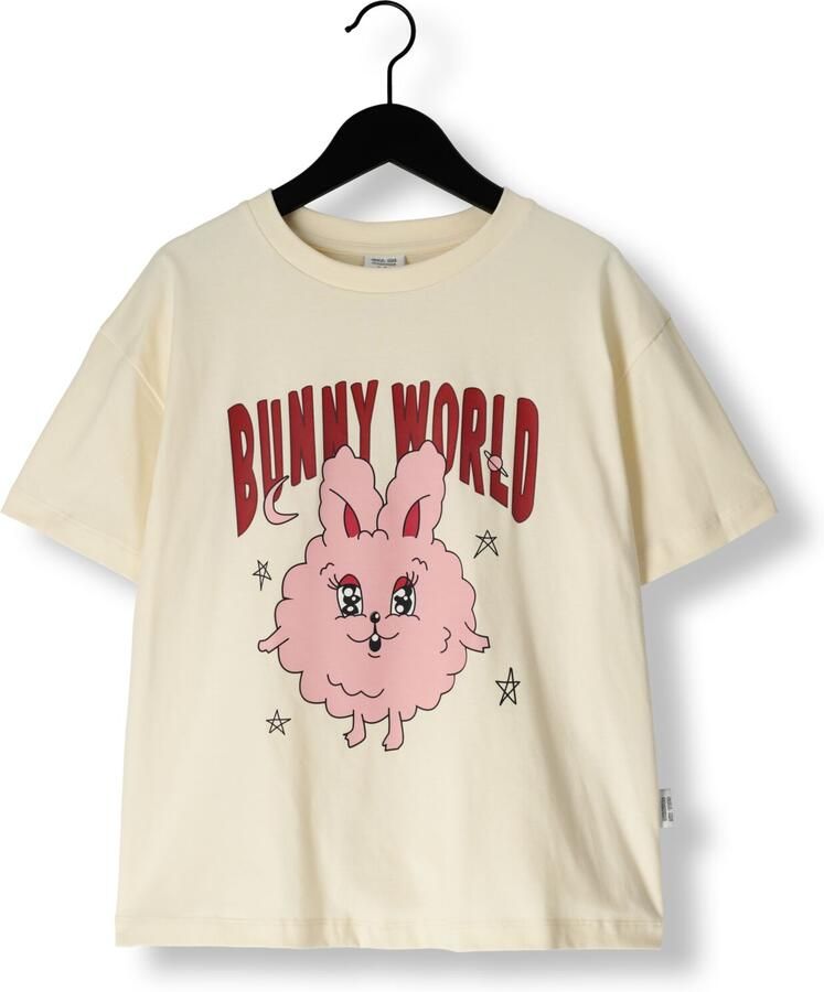 CALL ME FRANKIE Meisjes Tops & T-shirts Bunny World T-shirt Gebroken Wit - Foto 4