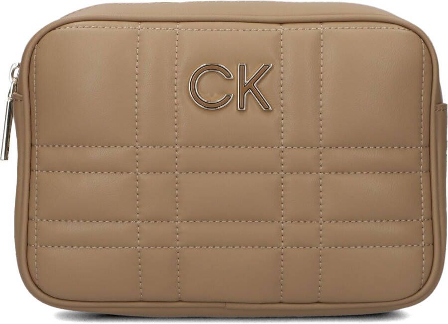 Calvin Klein Crossbody bags Re-Lock Quilt Camera Bag in brown