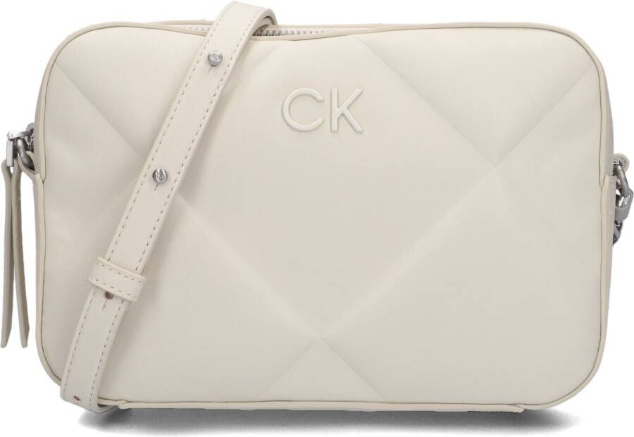 Calvin Klein Crossbody bags Re-Lock Quilt Camera Bag in crème