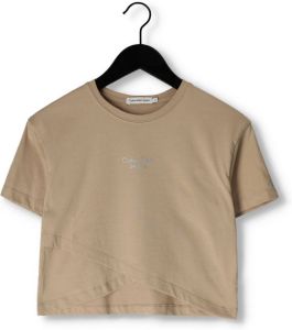 Calvin Klein Jeans T-shirt met labeldetail model 'STACK'