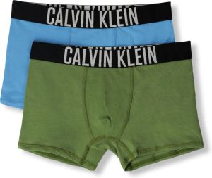 Calvin Klein Blauwe Boxershort 2pk Trunk
