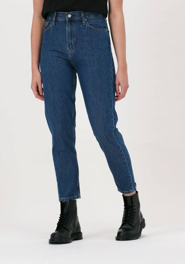 Calvin Klein Mom jeans MOM JEAN met ck logo badge