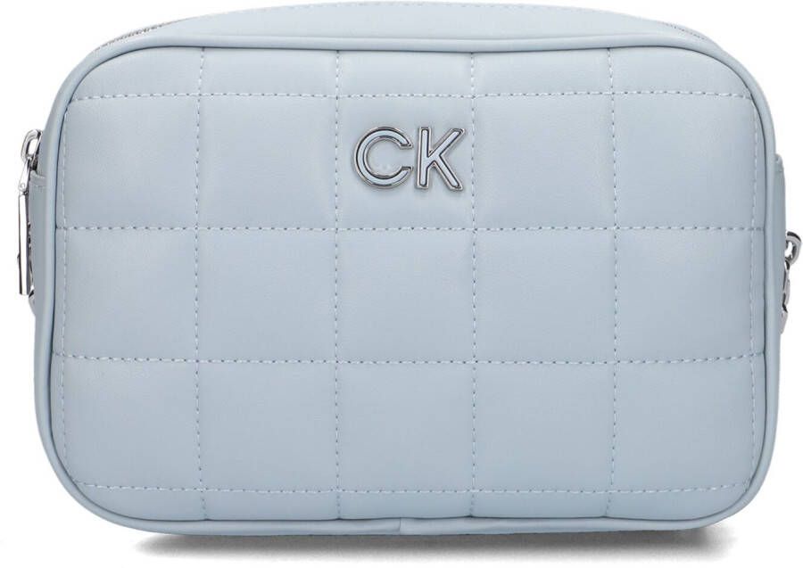 Calvin Klein Hobo bags Re-Lock Quilt Camera Bag in blauw