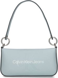 Calvin Klein Jeans Schoudertas met labelprint model 'SCULPTED'