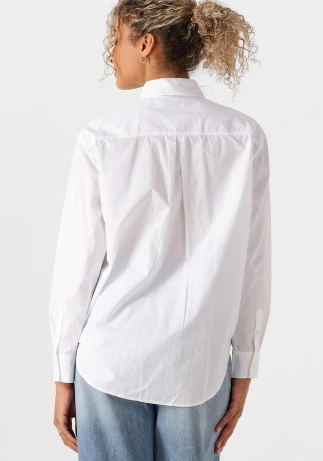 Calvin Klein Jeans Lange katoenen damesoverhemden collectie White Dames - Foto 2