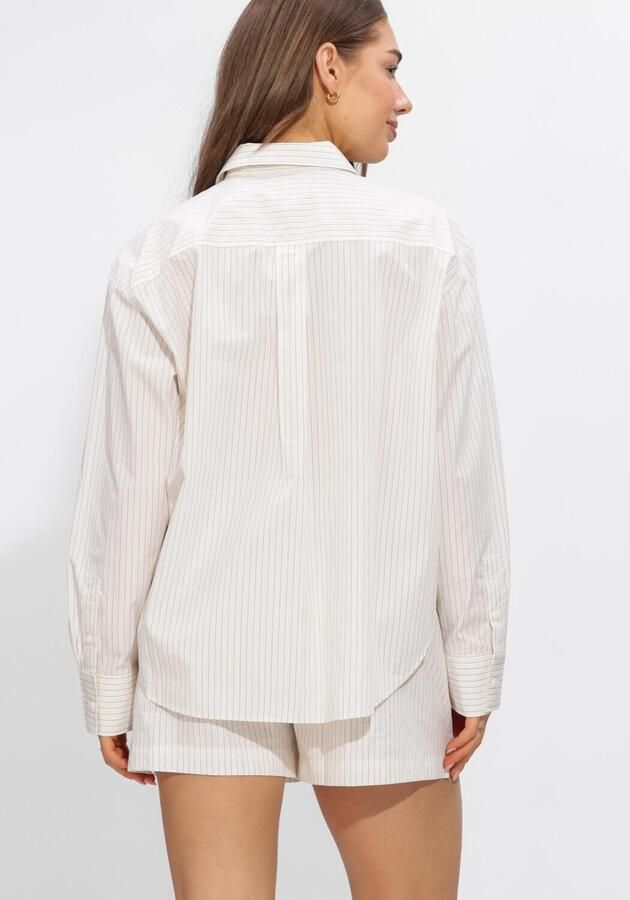 Calvin Klein Jeans relaxed fit blouse met borstzak en label-stitching - Foto 2