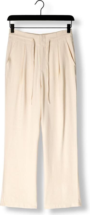 CALVIN KLEIN Dames Broeken Ecovero Relaxed Straight Pant Beige - Foto 3