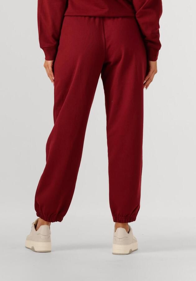 CALVIN KLEIN Dames Broeken Monologo French Terry Jogger Bordeaux