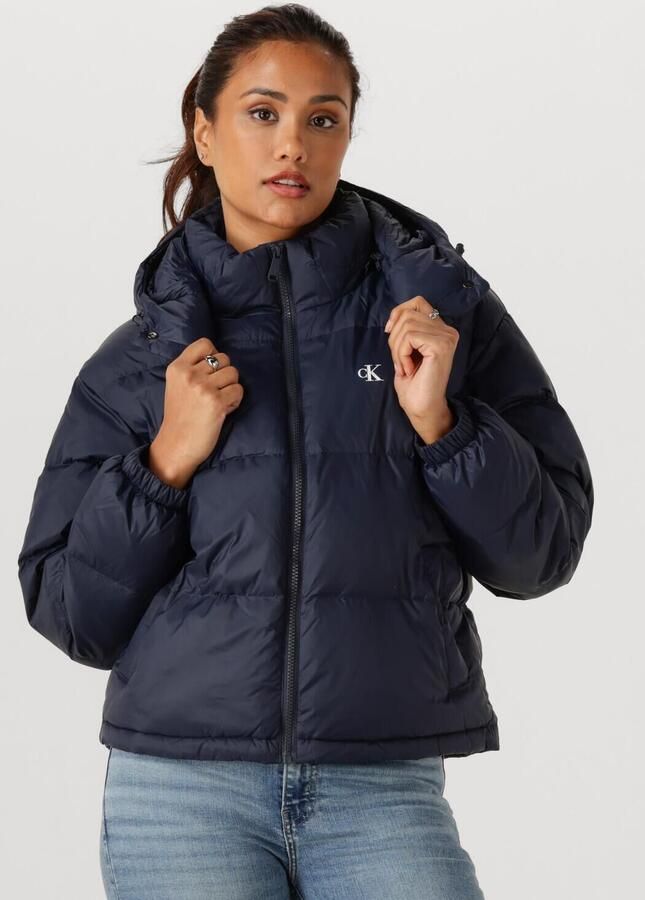 CALVIN KLEIN Dames Jassen Essential Midweight Puffer Jacke Blauw - Foto 4