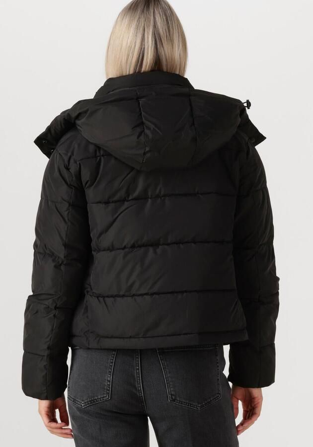CALVIN KLEIN Dames Jassen Matte Monologo Mw Short Puffer Zwart - Foto 2