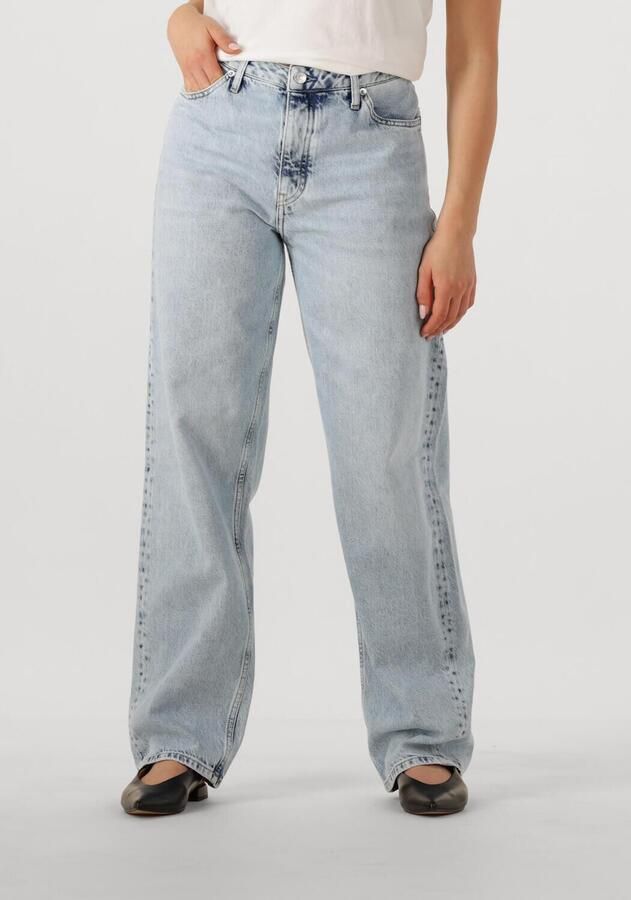 CALVIN KLEIN Dames Jeans 90's Loose Lichtblauw - Foto 4