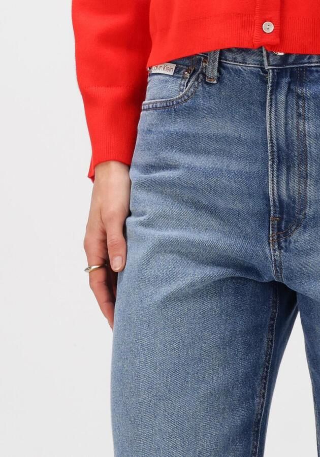 Calvin Klein Jeans Wide fit jeans met logopatch model 'Barrel' - Foto 3