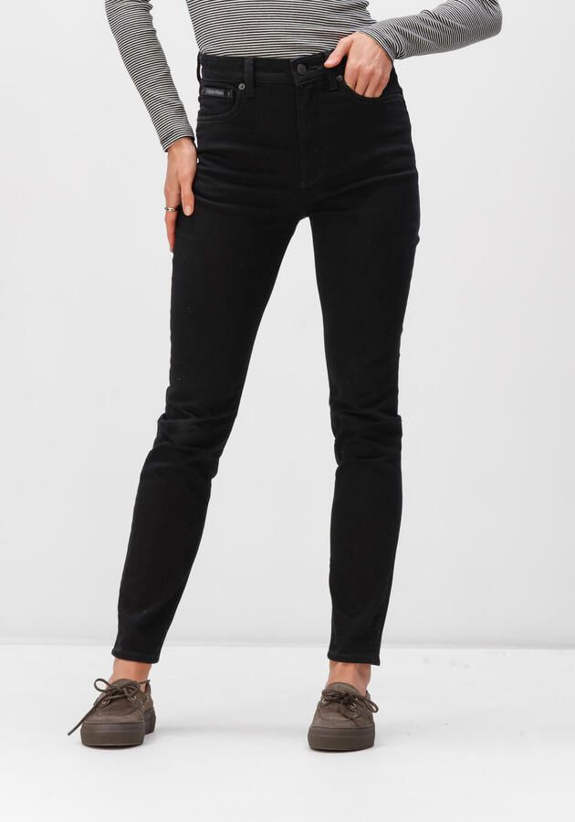 Calvin Klein Skinny fit jeans High rise klassieke smal gesneden jeans